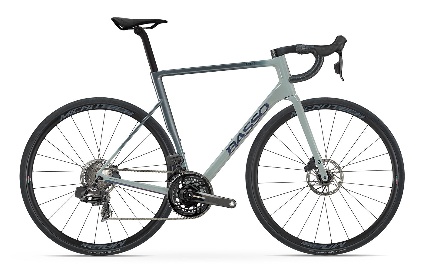Basso Astra Frameset size 53 Grey Asphalt – Basso Bikes Nordics